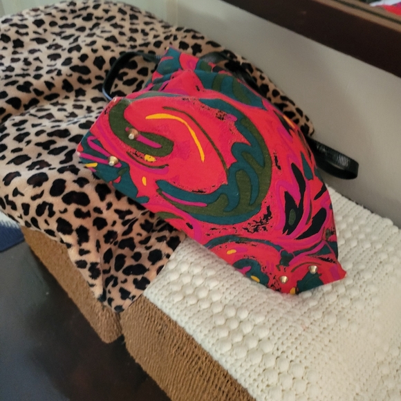 Occicho handbag vintage medium sized quite pretty. - Picture 4 of 10